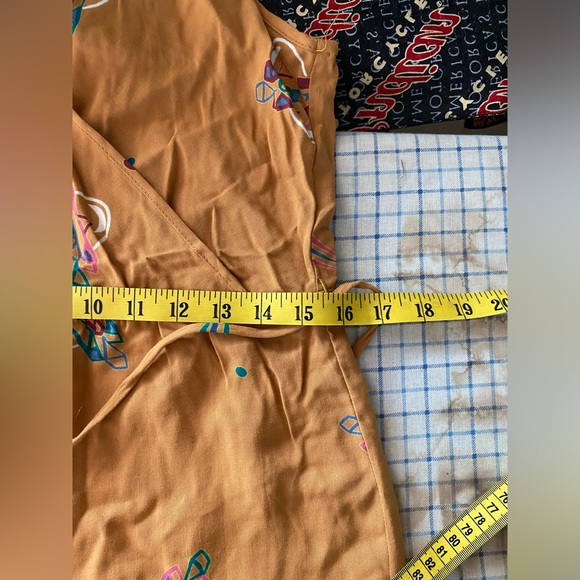 SOLD!! 60s 70s RARE DEAD STOCK SPACE PRINT VINTAGE JUMPSUIT - Picture 9 of 10